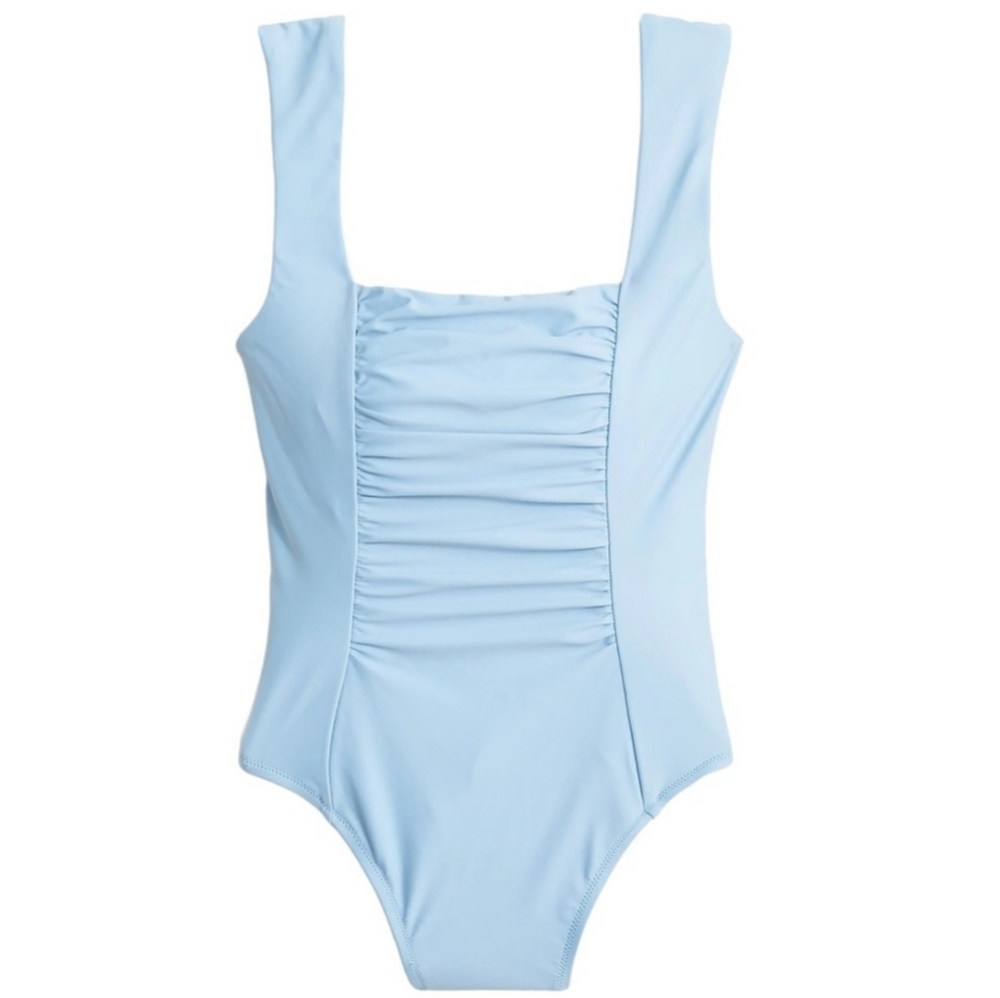 *NWT* J.Crew Ruched One Piece Swimsuit